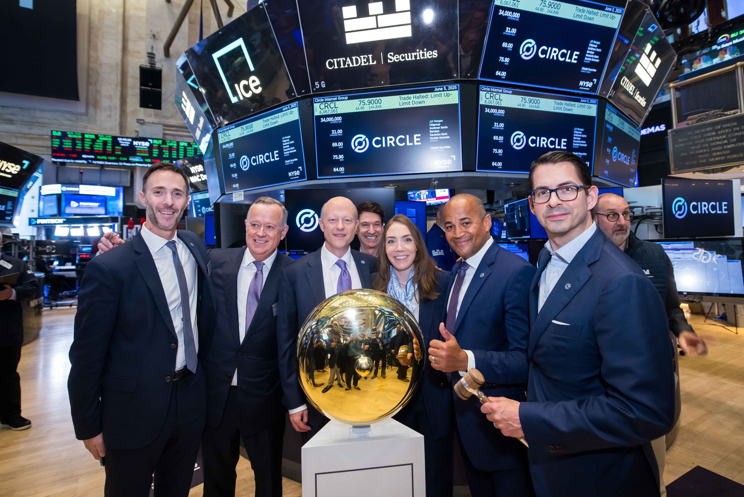 Stablecoin issuer Circle’s public debut reflects growing crypto market acceptance