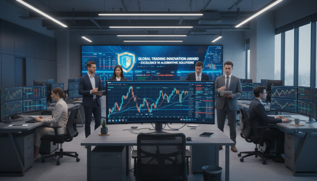 algorithmic trading platform and award recognition